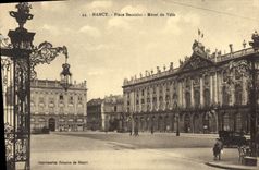 CPA Nancy Place Stanislas Hotel de Ville 