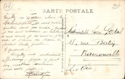 CPA Versailles Une allee du Parc 