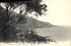 CPA Menton La Baie de Garavan 