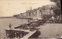 CPA Menton La Vieille Ville 