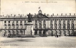 CPA Nancy Place Stanislas Hotel de Ville 
