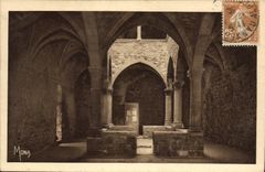 CPA Les Petits Tableaux de la Cote d'Azur Ile Saint Honorat Iles de lerins Le Monastere fortifie 