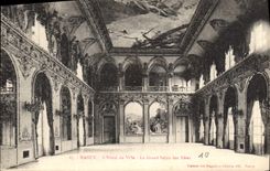 CPA Nancy l'Hotel de Ville Le Grand Salon des fetes 