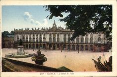 CPA Nancy l'Hotel de Ville 