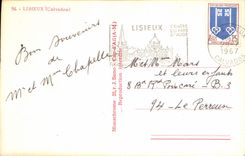 CPA Lisieux Calvados 