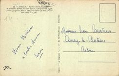 CPA Lisieux Eglise Saint Jacques 