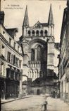 CPA Lisieux Cathedrale Portail Sud 