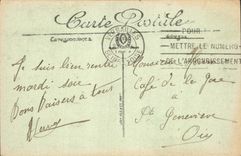 CPA Versailles Panorama pris de l'Hotel de Ville 