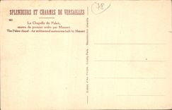 CPA Splendeurs et Charmes de Versailles La Chapelle du Palais oeuvre de premier ordre par Mansart Or