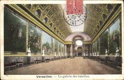 CPA Versailles la Galerie des Batailles 