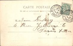 CPA Parc de Versailles Parterre de l'Orangerie 