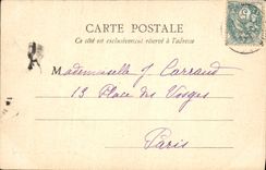 CPA Palais de Versailles Chambre de Louis XIV 