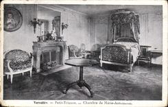 CPA Versailles Petit Trianon Chambre de Marie Antoinette 