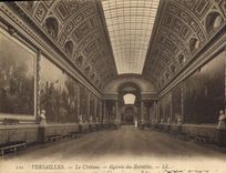 CPA Versailles Le Chateau Galerie des Batailles 