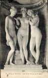 CPA Musee de Versailles Les Trois Graces de Pradier 