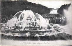 CPA Versailles Bassin de Latone et Tapis Vert 