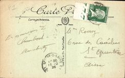 CPA Chambord Le Chateau vue sur le prise de la Grande Lanterne 