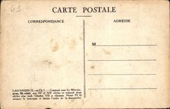 CPA Lavardin L et C Construit sous les Merovingiens fut rebati aux XI et XII siecles et remanie deux