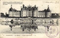 CPA Chambord Le Chateau facade septentrionale 