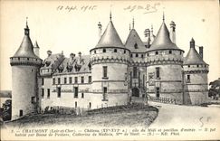 CPA Chaumont Loir et Cher Chateau XV XVI aile du Midi et pavillon d'entree habite par Diane de Poiti