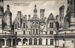 CPA Chateau de Chambord Lanternes et Cheminees 