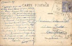 CPA Aux pieds de N D de la Delivrande j'ai prie pour vous