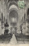 CPA Lisieux Interieur de la Cathedrale Eglise Saint Pierre des XII et XIII siecles 