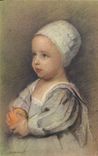 CPA Comite National de l'Enfance Van Dyck Portrait d'Enfant 