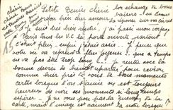 CPA Reponds a mon amour et dit moi que tu m'aimes que tu m'aimeras toujours Femme