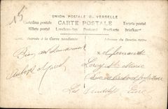 CPA Pensez vous a moi Femme