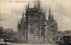 CPA Caen L'Eglise Saint Pierre L'Abside XVI siecle 