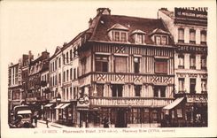 CPA Lisieux Pharmacie Bidet XVI siecle 