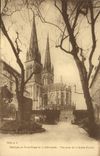 CPA Basilique de Notre Dame de la Delivrande vue prise de la Sainte Famillie 