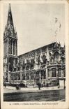 CPA Caen l'Eglise Saint Pierre 