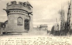 CPA Caen Le Manoir des Gens d'Armes 