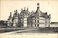 CPA Chateau de Chambord Facade septentrionale 