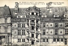 CPA Bois L et C le Chateau facade interieure Francois Ier 