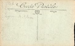 CPA Chaumont sur Loire la Chateau Le Puits 