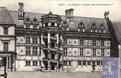 CPA Blois Le Chateau facade interieure Francois Ier 