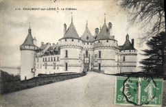 CPA Chaumont sur Loire Le Chateau 