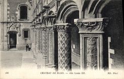 CPA Chateau de Blois Aile Louis XII 