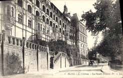 CPA Blois le Chateau La Facade Francois 1er