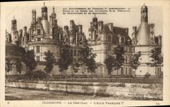CPA Chambord le Chateau L'Aile Francois I 