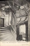 CPA Chateau de Blois Aile de Francois I Interieur du Grand Escalier 