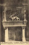 CPA Blois L et Ch Le Chateau Aile Francois I Cheminee de la Salamandre Embleme de Francois I 