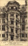 CPA Blois le Chateau Facade interieure Francois I Le Grand Escalier 