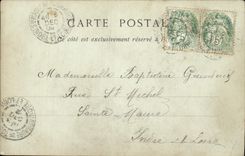 CPA Chateau de Chambord Lanterne du Grand Escalier 