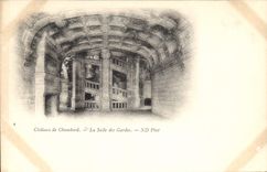 CPA Chateau de Chambord La Salle des Gardes 
