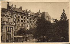 CPA La Douce France Chateaux de la Loire Chateau de Blois Aile Francois I 
