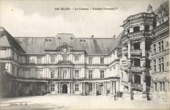 CPA Blois Le Chateau Escalier Francois I 